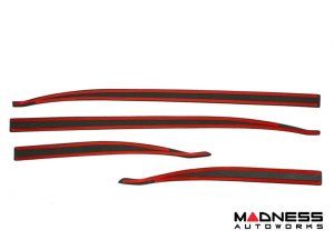 Jeep Renegade Door Trim - Lower Side Molding Kit - Carbon Fiber Jeep Renegade Door Trim - Lower Side Molding Kit - Carbon Fiber